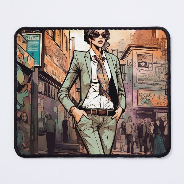Item preview, The Contemporary Flâneuse - Urban Modern Art designed and sold by ObjCrea123.