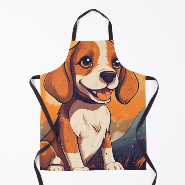 Item preview, Cute beagle dog puppy illustration. designed and sold by NBSStore.