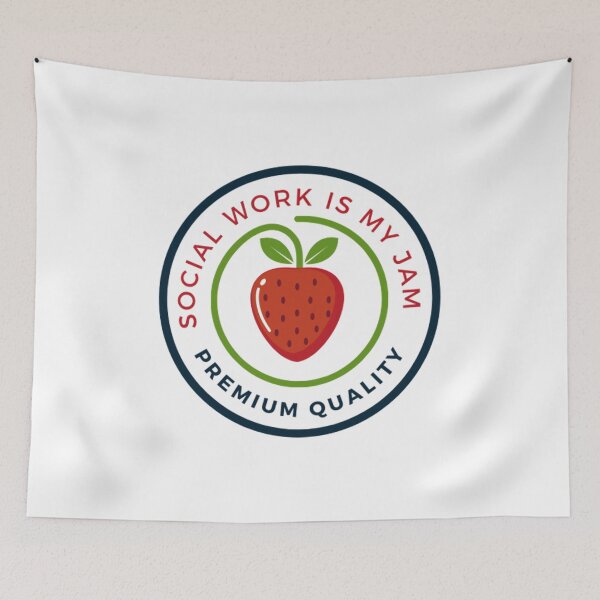 Item preview, Social Work is My Jam: Add Some Sweetness to your life designed and sold by therapymama.