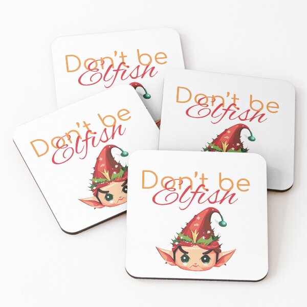 Item preview, Don't be Elfish designed and sold by MaryPara.