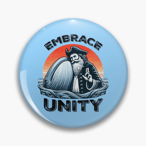 Item preview, Sea of Unity: Captain Ahab & Moby Dick Celebrating Togetherness designed and sold by ShobulousStudio.