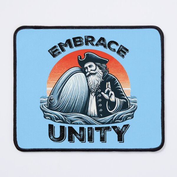 Item preview, Sea of Unity: Captain Ahab & Moby Dick Celebrating Togetherness designed and sold by ShobulousStudio.