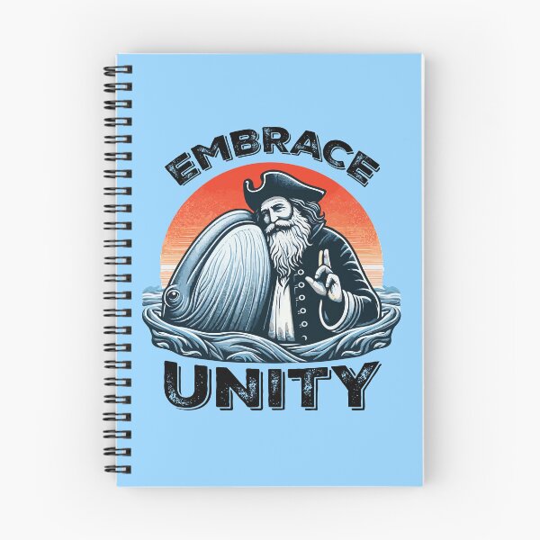 Item preview, Sea of Unity: Captain Ahab & Moby Dick Celebrating Togetherness designed and sold by ShobulousStudio.