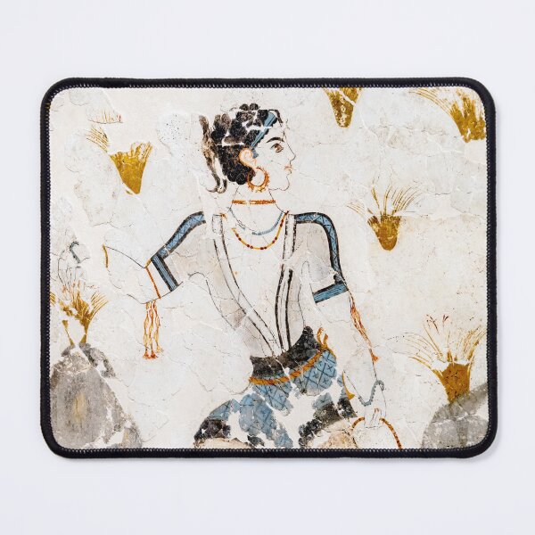 Item preview, Theran Woman Fresco 01 designed and sold by Weston  Westmoreland.