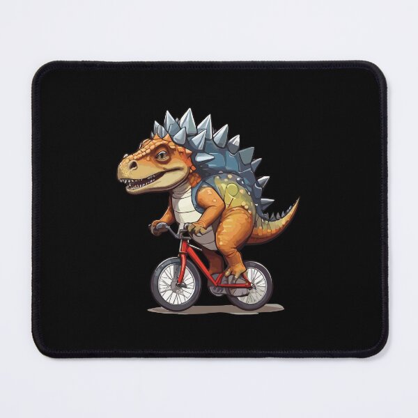 Item preview, Stegosaurus Dinosaur on Bike designed and sold by Getup-clothing.