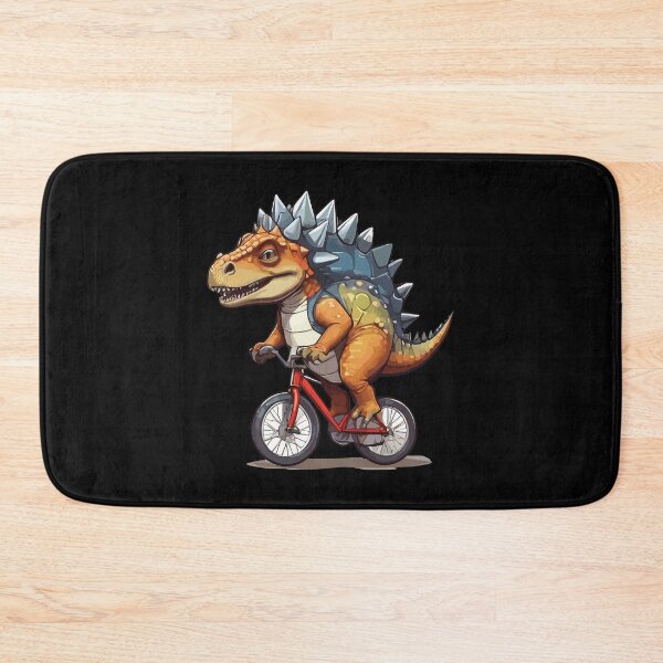 Item preview, Stegosaurus Dinosaur on Bike designed and sold by Getup-clothing.