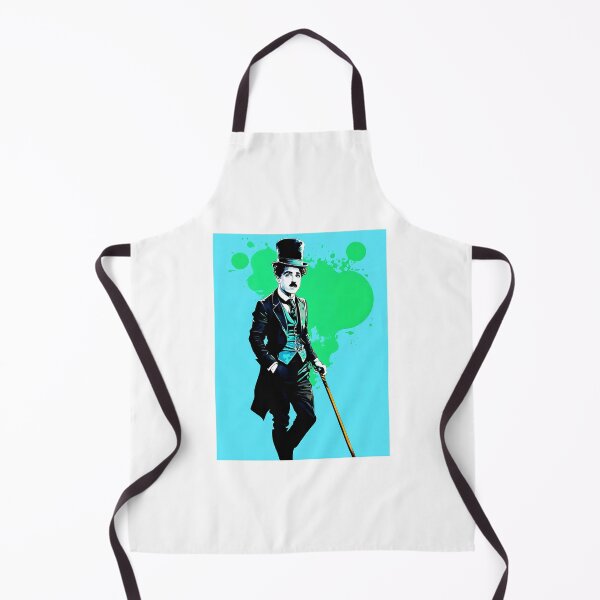 Item preview, Portrait of Charlie Chaplin painted in graffiti style designed and sold by BubblyDelight.