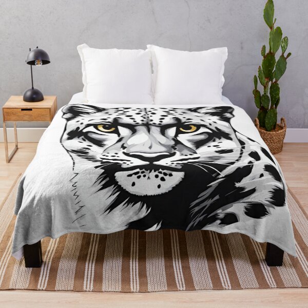 Item preview, Snow Leopard Graphic designed and sold by LittleGoblinPrs.