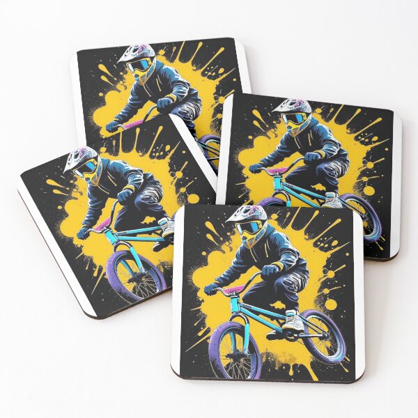 Item preview, The BMX Biker Graffiti Paint Splat designed and sold by NeilODonnell.
