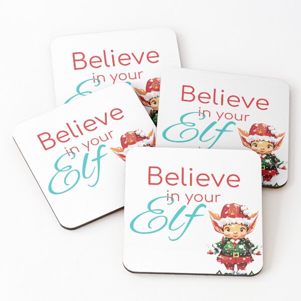 Item preview, Believe in your elf designed and sold by MaryPara.