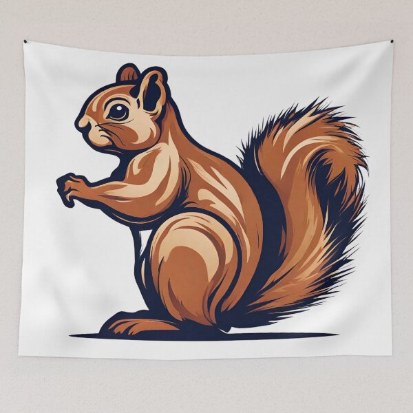 Item preview, Squirrel Graphic designed and sold by LittleGoblinPrs.