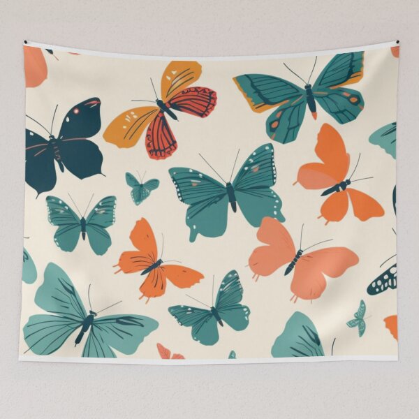 Item preview, Bountiful Butterflies designed and sold by PrettyPatternss.