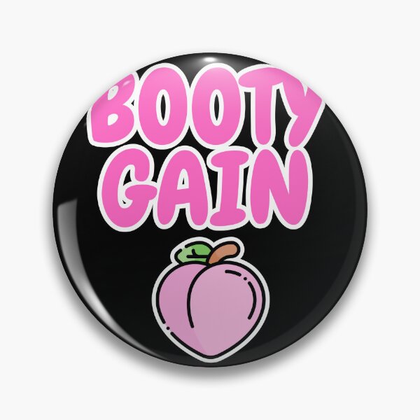 Item preview, Booty gain in progress Funny Fitness Goal Glute Workout designed and sold by BunBuntheDog-.