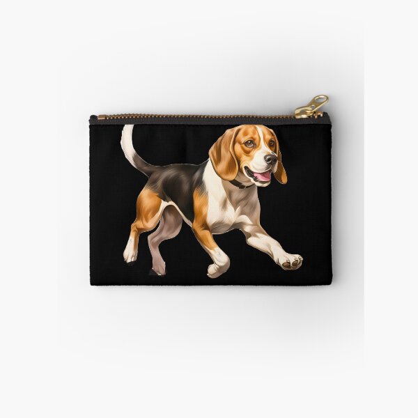 Item preview, Cute beagle dog running illustration designed and sold by NBSStore.