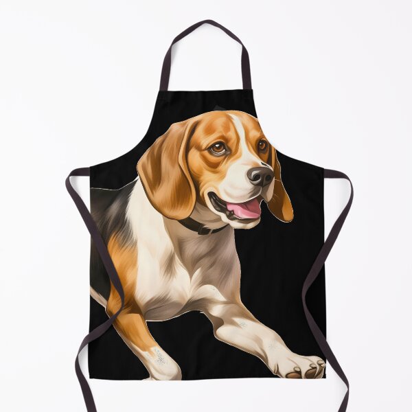 Item preview, Cute beagle dog running illustration designed and sold by NBSStore.