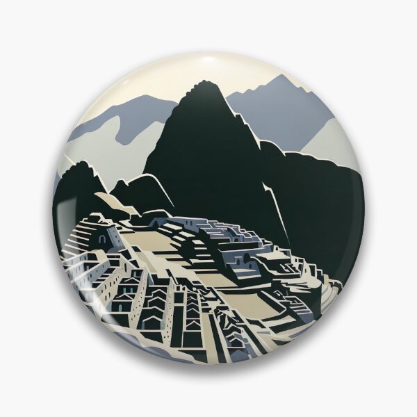 Item preview, Machu Picchu Peru Minimalist Illustration designed and sold by unrealartwork.