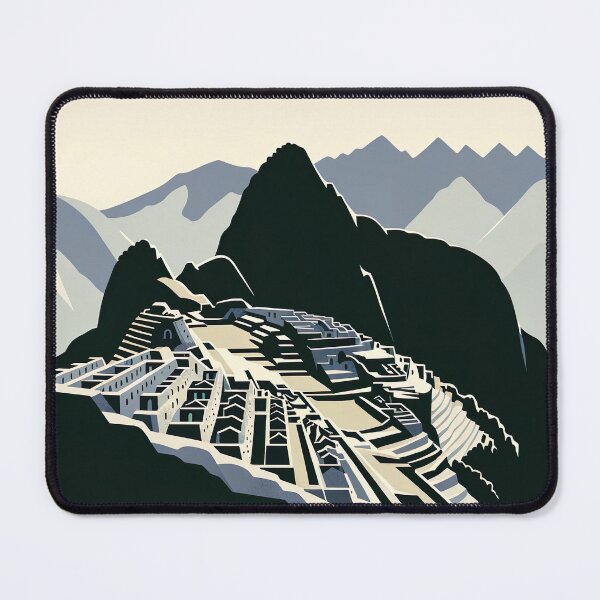 Item preview, Machu Picchu Peru Minimalist Illustration designed and sold by unrealartwork.