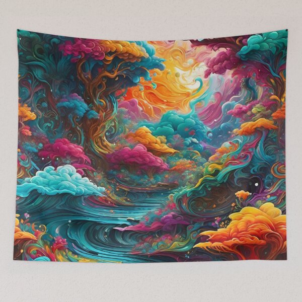 Item preview, River of Dreams - Surreal Fantasy art concepts designed and sold by Delerat7.