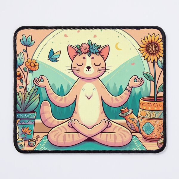 Item preview, yogi cat designed and sold by Greydate.