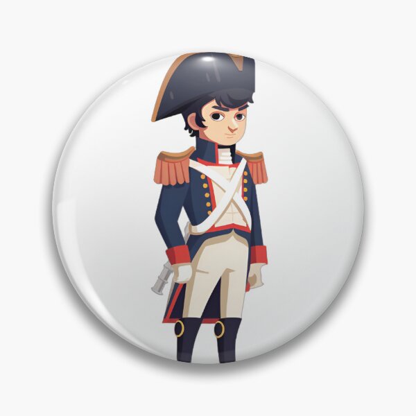 Item preview, Napoleon Bonaparte chibi flat design designed and sold by Last-Train.