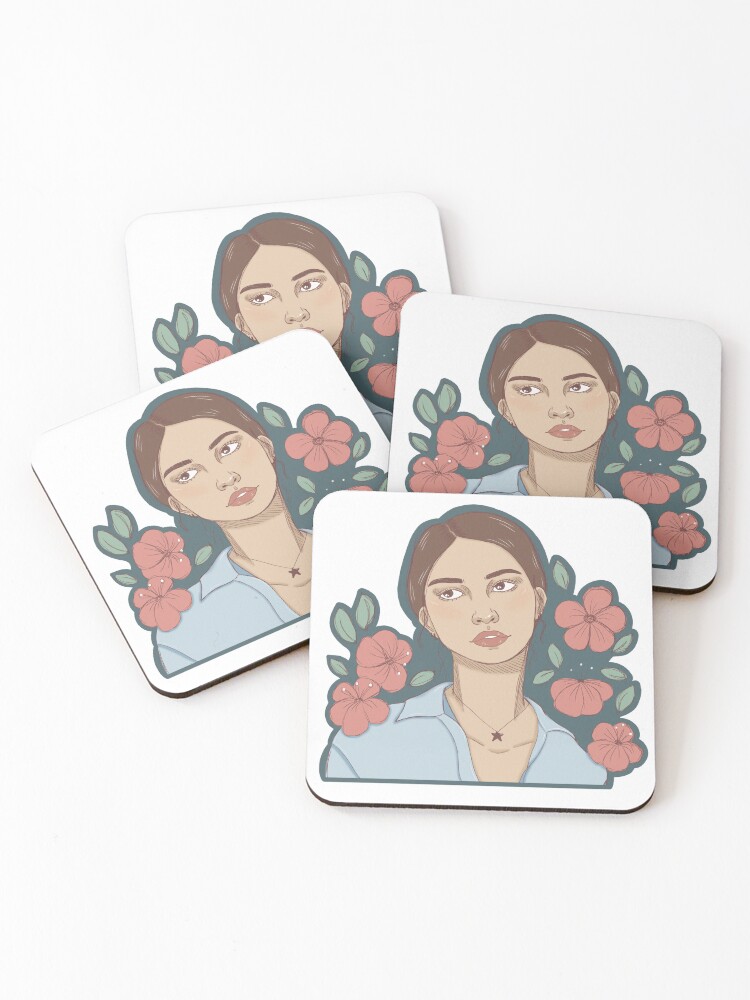 Thumbnail 1 of 5, Coasters (Set of 4), Peace designed and sold by MILEVILAS.