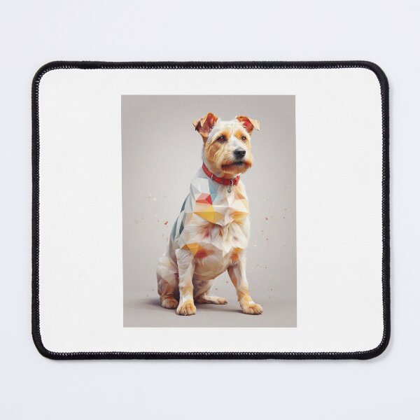 Item preview, Brave Cesky Terrier in Psychedelic Wonderland designed and sold by btcethnft.