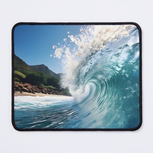 Item preview, Seashore Blue Waves designed and sold by X4eArtist.