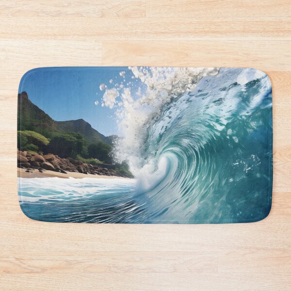Item preview, Seashore Blue Waves designed and sold by X4eArtist.
