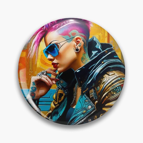 Item preview, Rocker Girl - Sci Fi Character concept designed and sold by Delerat7.