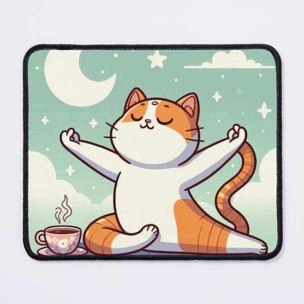 Item preview, yogi cat designed and sold by Greydate.