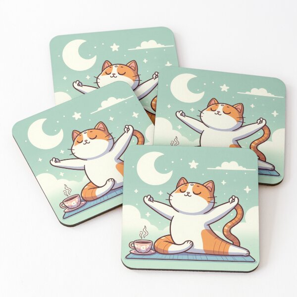 Item preview, yogi cat designed and sold by Greydate.