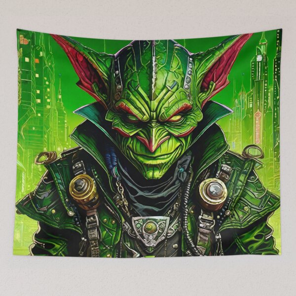 Item preview, Goblin Punk - Surreal Sci Fi Fantasy art designed and sold by Delerat7.