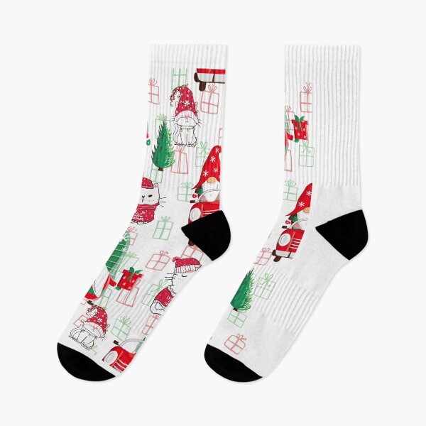 Item preview, Santa Claus and Meow Santa Gift Christmas Pattern designed and sold by Miya-ArtShop.