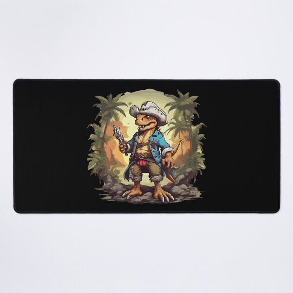 Item preview, T rex Pirate designed and sold by Getup-clothing.