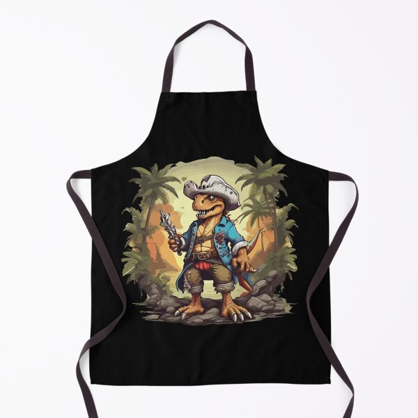Item preview, T rex Pirate designed and sold by Getup-clothing.
