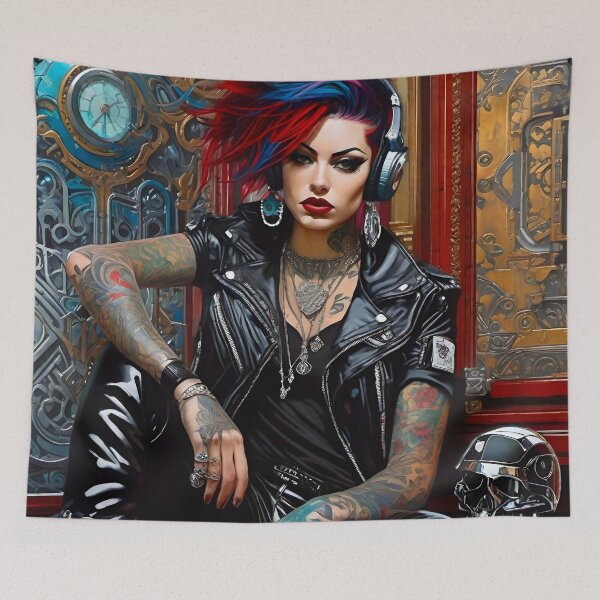 Item preview, Rocker Girl 2 - Sci Fi Character concept designed and sold by Delerat7.