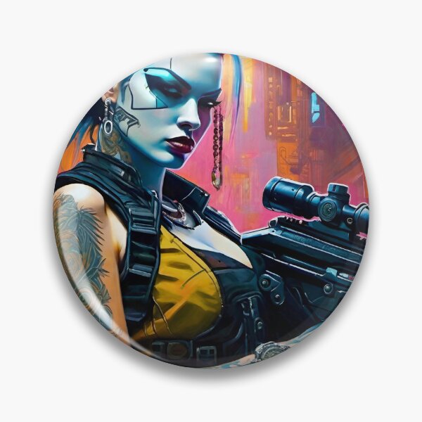 Item preview, Kabuki Punk - Sci Fi Character concept designed and sold by Delerat7.