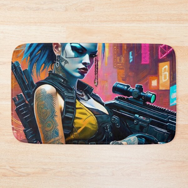 Item preview, Kabuki Punk - Sci Fi Character concept designed and sold by Delerat7.