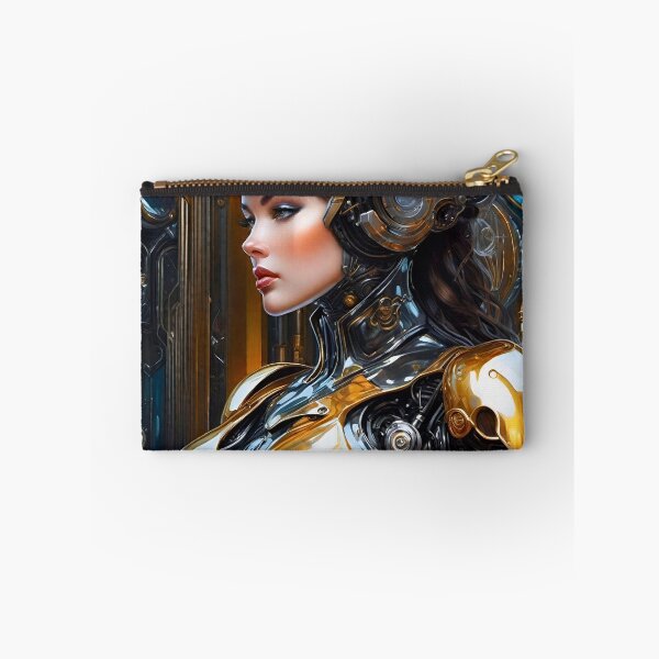 Item preview, Golden Cyborg - Sci Fi Character concept designed and sold by Delerat7.
