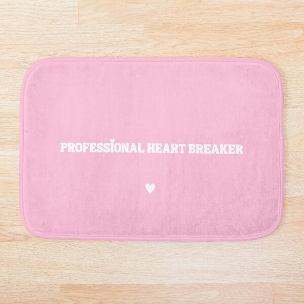 Item preview, Professional heart breaker iconic Y2K baby pink quote designed and sold by TheLocoShop.