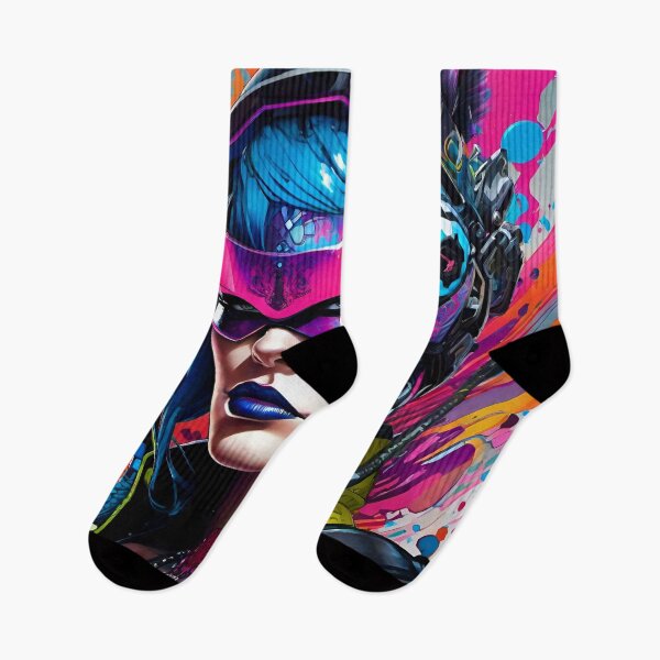 Item preview, Cyber Pop Art - Sci Fi Character concept designed and sold by Delerat7.