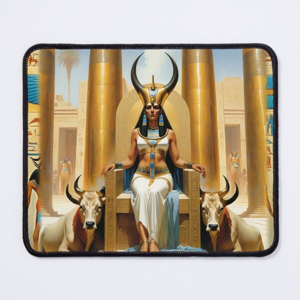 Item preview, Hathor on Her Throne designed and sold by abellemorte.