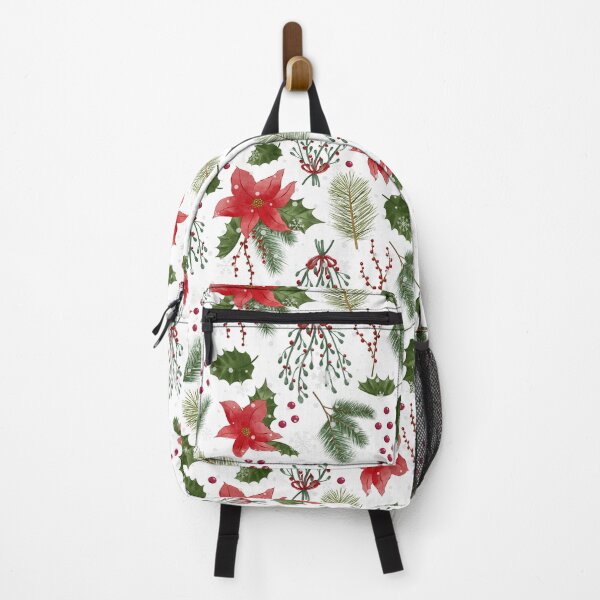 Item preview, Christmas decoration Greenery  plants Watercolor seamless pattern designed and sold by LALALAKKOLOVE.