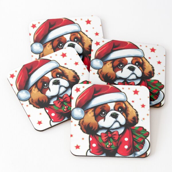 Item preview, Love Small Dogi Christmas Pixel Art designed and sold by PaulBlueShop.