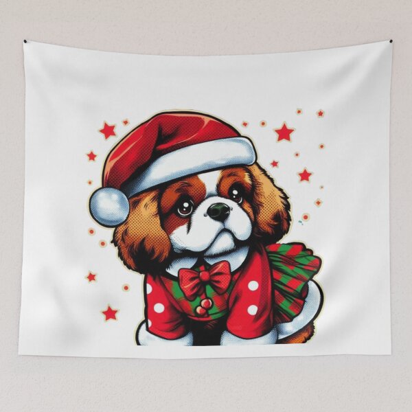 Item preview, Love Small Dogi Christmas Pixel Art designed and sold by PaulBlueShop.