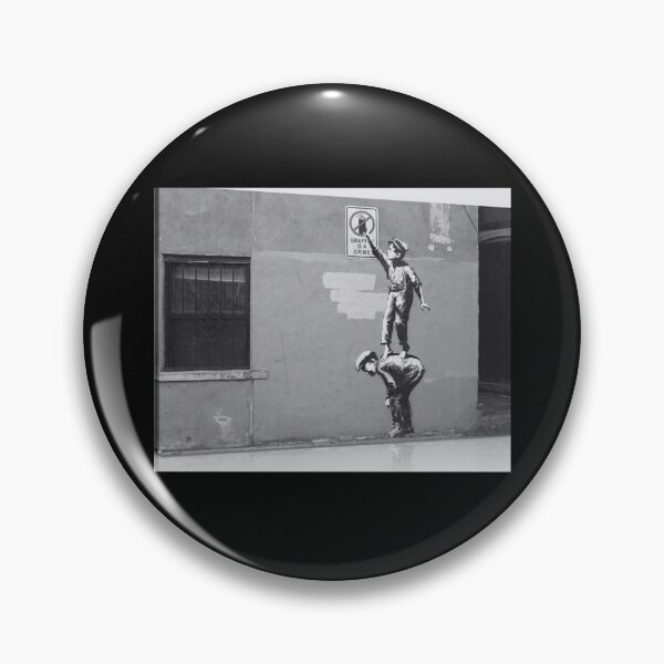 Item preview, Banksy Graffiti Wall Art designed and sold by Gianyyu.