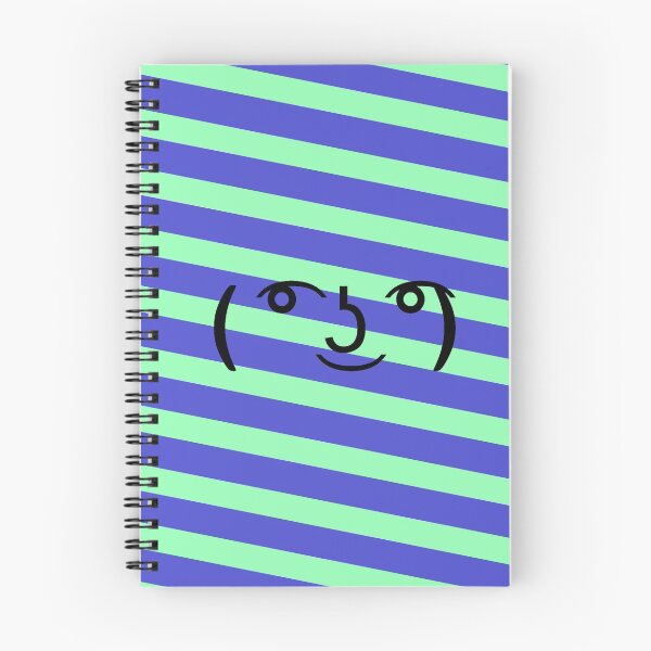 Item preview, Cute candy cane design – Indigo and Green with ( ͡° ͜ʖ ͡°) designed and sold by pardock.