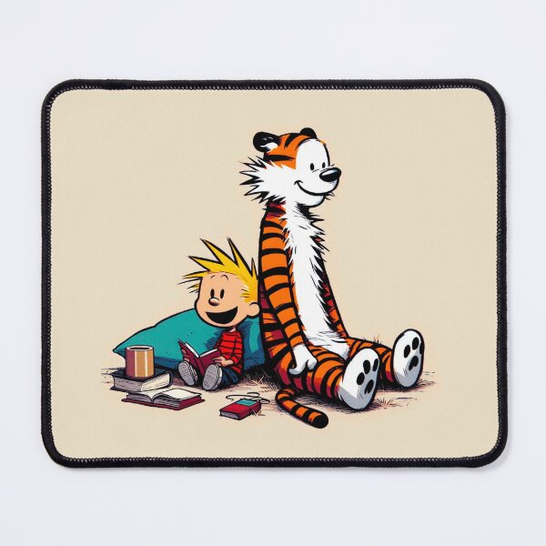 Item preview, Calvin and Hobbs chilling and reading designed and sold by Purvi17.
