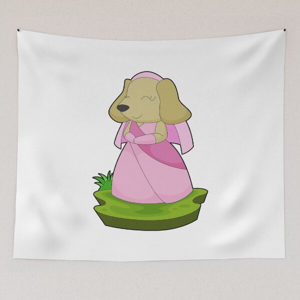 Aperçu de l'œuvre Dog Bride Veil Wedding créée et vendue par Snabdesign84.