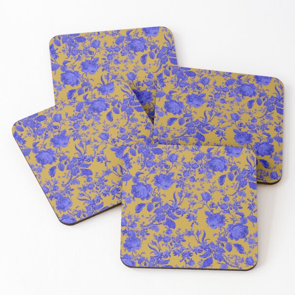 Item preview,  CORNFLOWER ROSES ON THE BACKGROUND OF A GOLDEN NIGHT designed and sold by BorczVisuals.